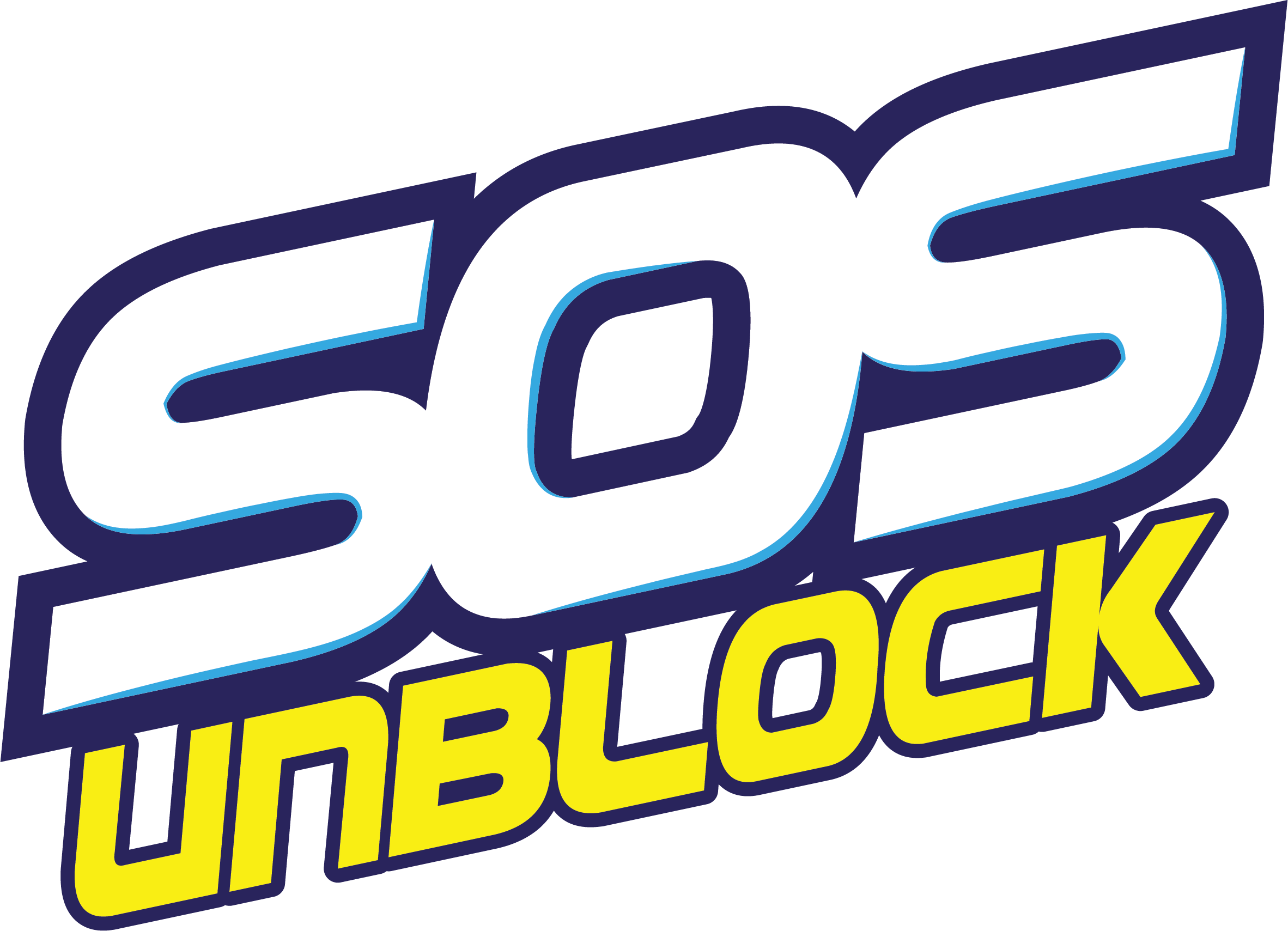 Gamme de produits à la marque SOS Unblock